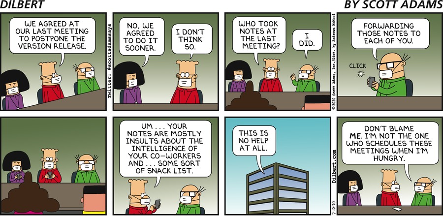 Dilbert Cartoon